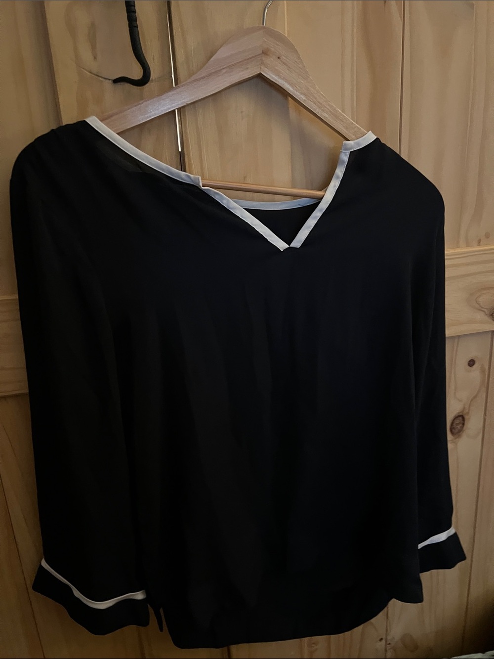 Banana Republic Navy Blue Blouse